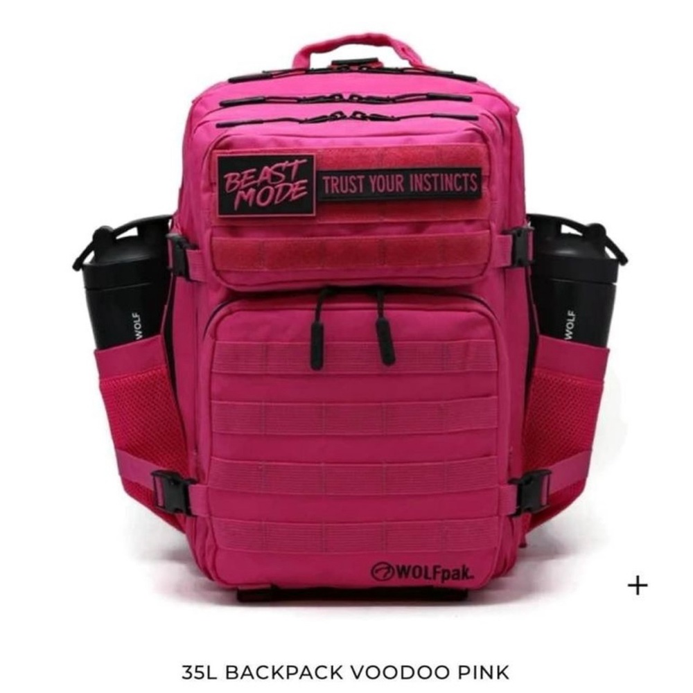 35L voodoo pink wolfpak